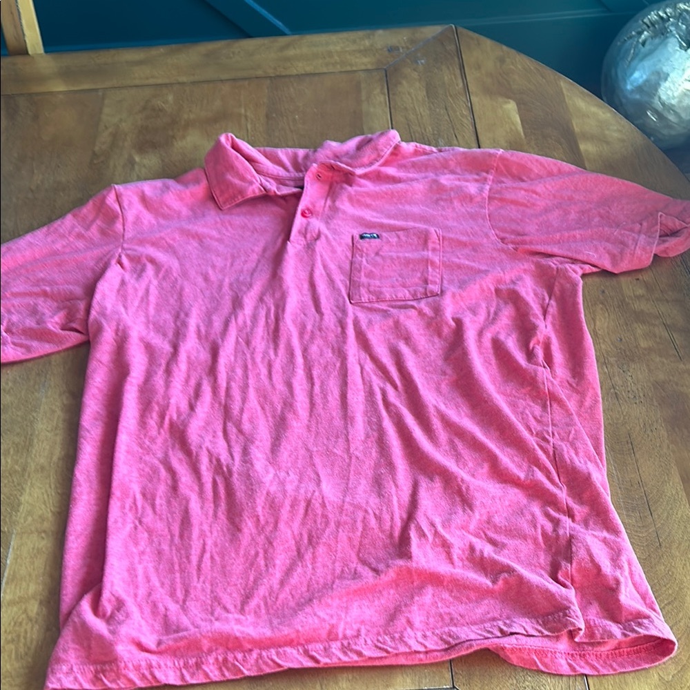 Men's Hurley Red Polo Shirt